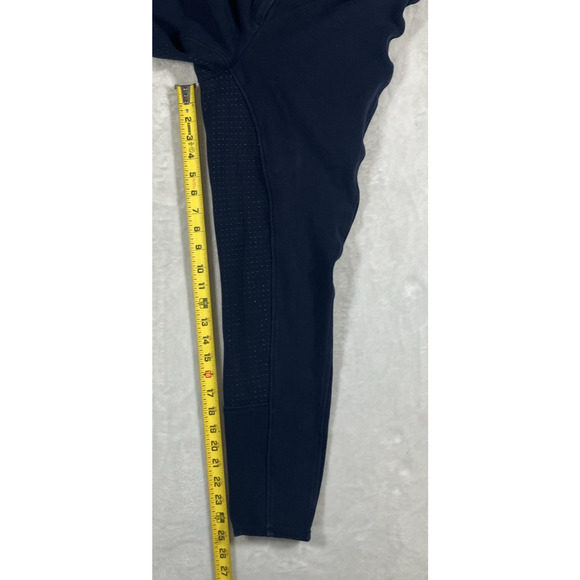 Horze Equestrian Women's Active Full Seat Breeches Peacoat Dark Blue Size 30 - Picture 16 of 16